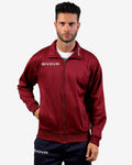Giacca Givova Polarfleece Mono 500 granata — giacca sportiva per allenamento
