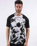 Maglia Givova Art Interlock M/C bianco/nero — maglia da gara e allenamento calcio