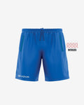 Pantaloncino Givova Pocket Interlock azzurro — pantaloncino da gara e allenamento calcio