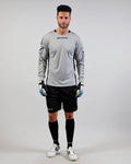 Completo Givova Kit Portiere Hyguana - GRIGIO CHIARO/NERO