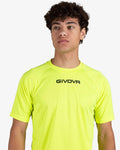 Maglia Givova Shirt One Microforata - GIALLO FLUO