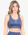 Top Givova Basic blu — top sportivo per palestra e fitness