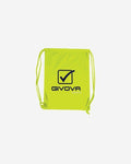 Sacca Givova giallo fluo — sacca sportiva per palestra e allenamento