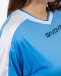 Maglia Givova Shirt Revolution Interlock - CELESTE/BIANCO