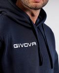 Felpa Givova con Cappuccio New - BLU