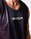 Completo Givova Kit Double in Mesh - BLU/ROSSO