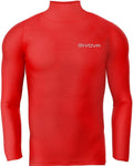 Maglia Givova Corpus 3 Lupetto Intima Elastico ML rosso — maglia intima tecnica per allenamento