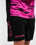Completo Givova Kit Portiere Difesa - FUXIA/NERO