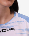 Maglia Givova Shirt Pixel - Bianco/Celeste