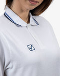 Polo Givova Cotone Piquet Action - BIANCO/BLU
