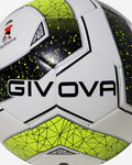 Pallone Givova Academy School - NERO/GIALLO FLUO