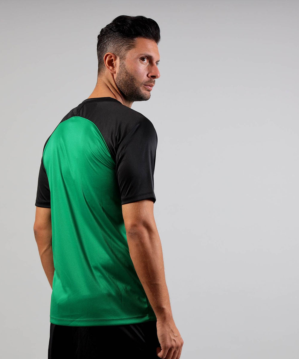 GIVOVA SHIRT CAPO INTERLOCK VERDE/NERO Givova Maglie e T-Shirt Planet Sport Italia