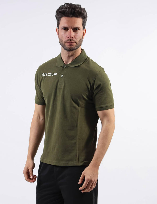 Polo Givova Cotone Piquet Summer rossa da bambino in cotone piquet Givova Planet Sport Italia