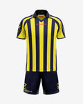 Completo Givova Kit Supporter MC - BLU/GIALLO