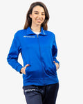 Giacca Givova Polarfleece Mono 500 azzurro — giacca sportiva per allenamento