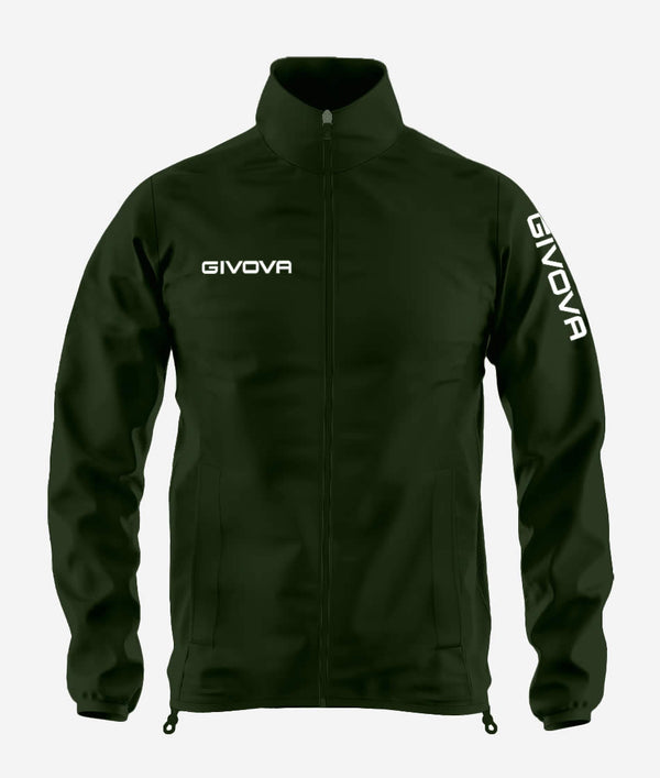 Rain jacket Givova Wind — giacca antipioggia per allenamento Givova Planet Sport Italia