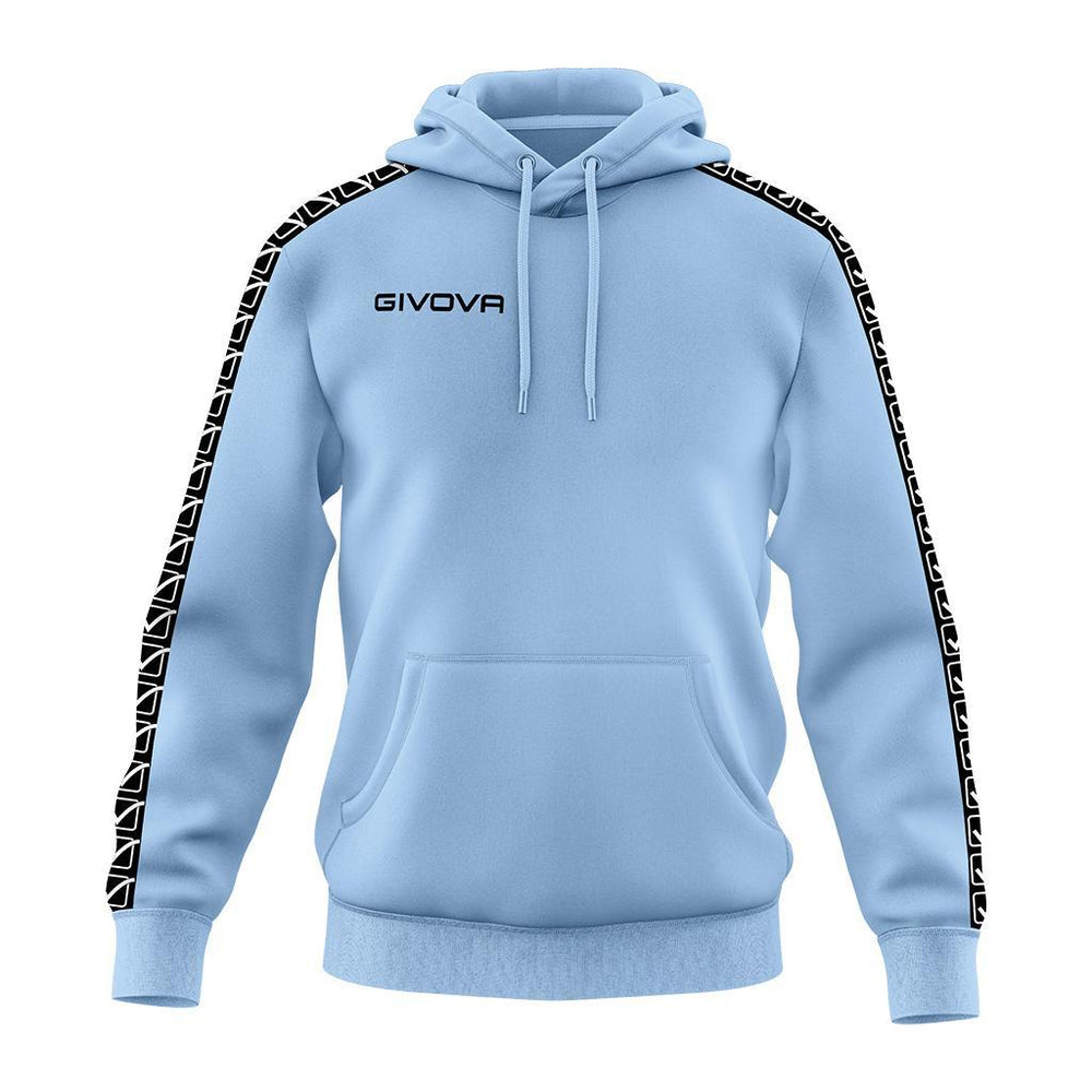 GIVOVA FELPA CON CAPPUCCIO TERRY BAND BOY Givova Felpe Planet Sport Italia