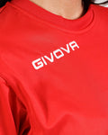 Maglia Givova Polarfleece G/Collo One - ROSSO