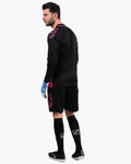 Completo Givova Kit Portiere Difesa - FUXIA/NERO