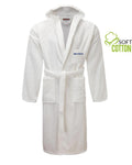Accappatoio Givova Scatolato 100% Cotton Spugna bianco — accappatoio sportivo per palestra e piscina