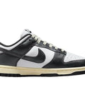 Nike W Dunk Low PRM bianche, nere e coconut milk, sneakers basse da donna
