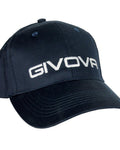 Cappellino Givova Con Visiera blu — cappellino sportivo con visiera