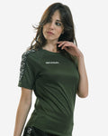 T-Shirt Givova Poly Band - VERDE MILITARE