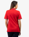 Polo Givova Cotone Piquet Action - ROSSO/BLU