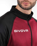 Tuta Givova Cuba - GRANATA/NERO