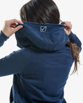 Tuta Givova King Star Donna Felpa - BLU/GRIGIO CHIARO