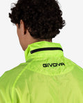 Giacca Rain Basico Givova - GIALLO FLUO