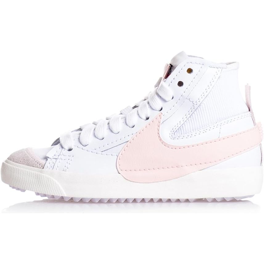 Nike Blazer Mid 77 Jumbo bianche e rosa, sneakers da donna a collo medio Nike Sneakers Planet Sport Italia