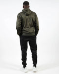 Tuta Givova King in Polarfleece (Sorrento) - VERDE MILITARE/NERO
