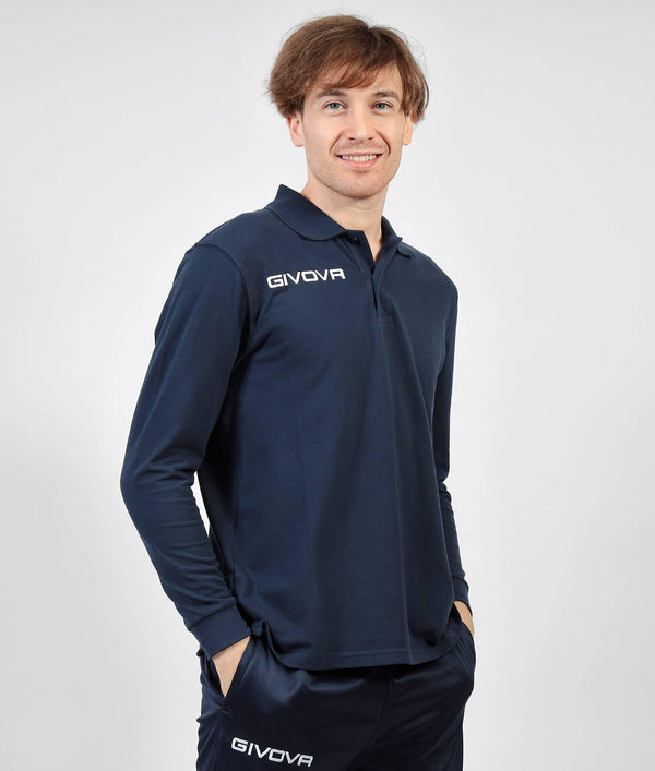 Polo Givova Cotone Piquet Winter Givova — vista prodotto
