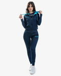 Tuta Givova Lady blu/turchese — tuta sportiva donna