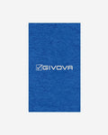 Telo Givova Big Cinigliato 80x165 azzurro/bianco — telo sportivo per palestra e doccia