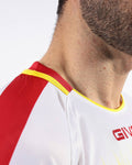 Maglia Givova Shirt Radio Interlock - ROSSO/GIALLO