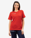 T-shirt Givova Cotone Fresh rosso — t-shirt sportiva in cotone
