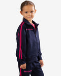 Tuta Givova Scuola Cotone Terry - BLU/FUXIA
