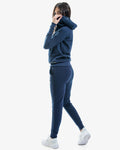Tuta Givova King Star Donna Felpa - BLU/GRIGIO CHIARO