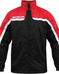Giacca Givova Rain Jacket con Mesh Asia bicolore per allenamento