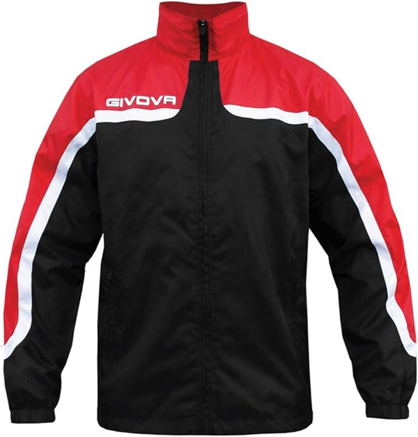 Rain jacket Givova Con Mesh Asia — giacca antipioggia per allenamento Givova Planet Sport Italia
