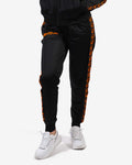 Pantalone Givova Tricot Band - NERO/ARANCIO FLUO