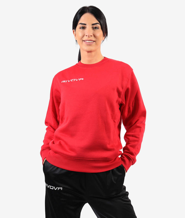 Felpa Givova G/Collo — felpa girocollo per allenamento e tempo libero Givova Planet Sport Italia