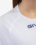 Maglia Givova Shirt Capo Interlock Bambino - BIANCO