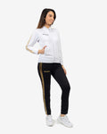 Tuta Givova Revolution Summer Donna nero e oro, completo estivo femminile