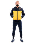 GIVOVA TUTA VISA MELANGE CON CAPPUCCIO POLARFLEECE TR018P-0456