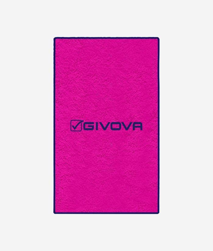 Telo Givova Big Cinigliato 80x165 azzurro e bianco da palestra Givova Teli e Accappatoi Planet Sport Italia