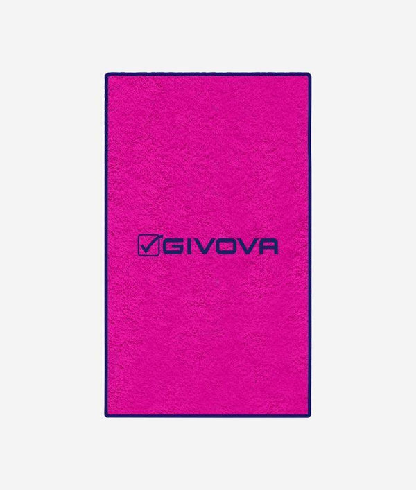 Telo Givova Big Cinigliato 80x165 azzurro e bianco da palestra Givova Planet Sport Italia