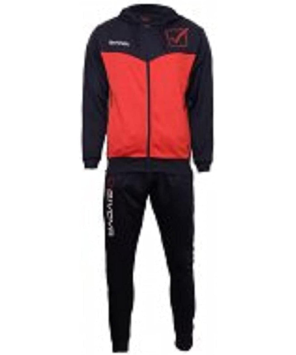 GIVOVA TUTA VISA MELANGE CON CAPPUCCIO POLARFLEECE TR018P-0457 Givova Tute Planet Sport Italia